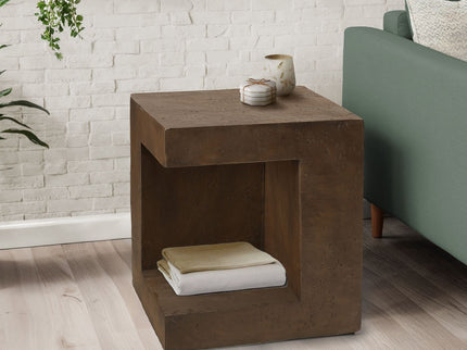 Contemporary Square Accent Table Indoor / Outdoor