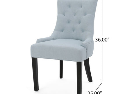 Contemporary Cheney Dining Chair Set With Tufted Design
