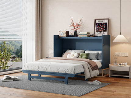 Murphy Bed With Iron Legs, Modern Design