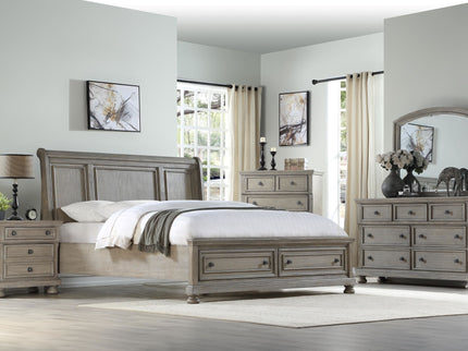 Mirror - Antique Gray