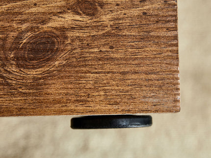 Modern Coffee Table With Wood Grain Texture And Stylish Design - Wood