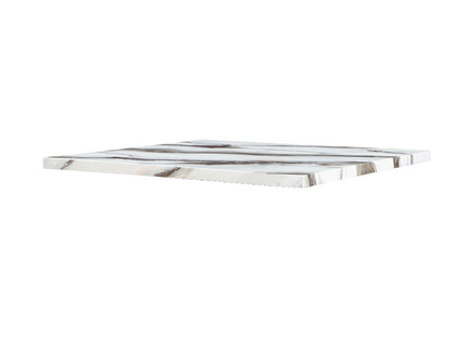 Sammi - Bar Table With And Pedestal Base - Black / White Print