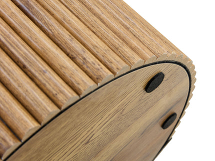 Modern Circular Coffee Table Cylindrical Design