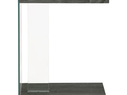 Sampson - C Shaped Side Table - Gray