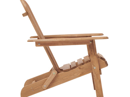 Oversize Outdoor Folding Adirondack Chair, Patio Chair For Garden