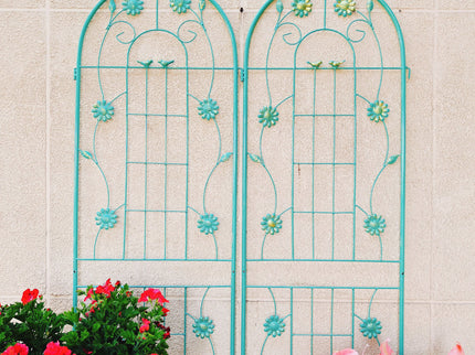 Metal Garden Trellis Rustproof Trellis For Climbing Plant Outdoor Flower Support