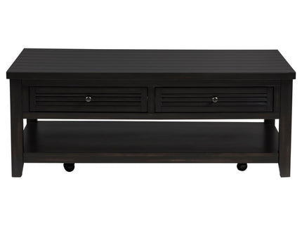 Sutter - 2 Piece Coffee And End Table Set - Dark Brown