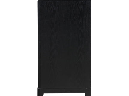 Mason - 8 Drawer Dresser With Fluted Design - Black