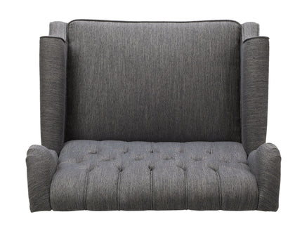 Dunham - Contemporary Fabric Tufted Oversized Pushback Recliner
