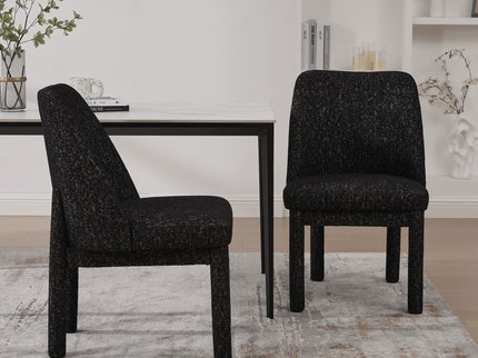 Wide Minimalist Dining Chair
