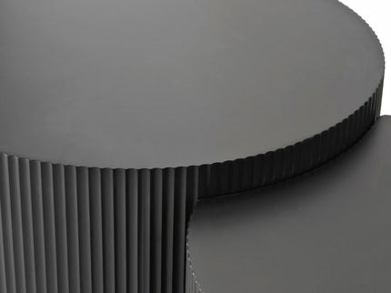 Wave Stripe Nesting Coffee Table (Set of 2)