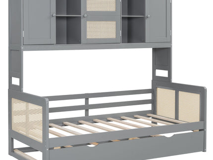 Daybed And All In One Cabinet And Shelf