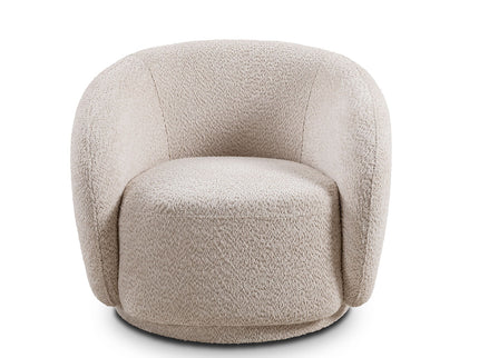 Swivel Accent Upholstered Barrel Chair