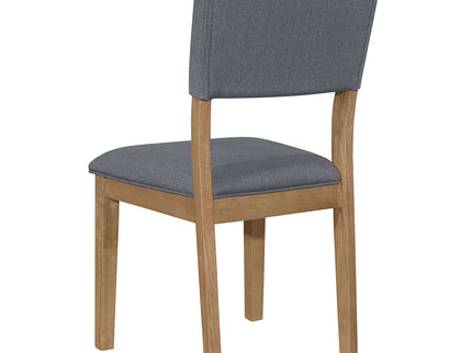 Topeka - Upholstered Dining Side Chair (Set of 2) - Brown