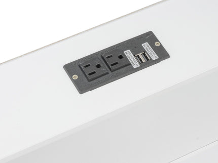 Bunk Bed With Storage Cabinets And USB Ports