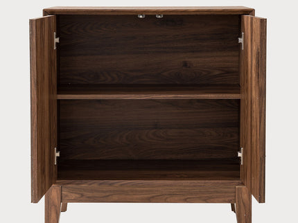 Double Door Cabinet - Walnut