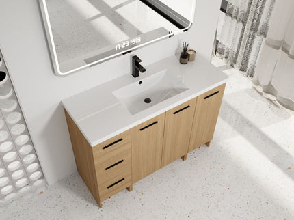 Floating Bathroom Vanity With Sink, Modular Cabinet