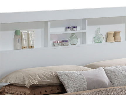 Bed With Transitional Design Stylish