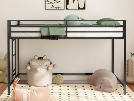 Adam - Twin Loft Bunk - Black