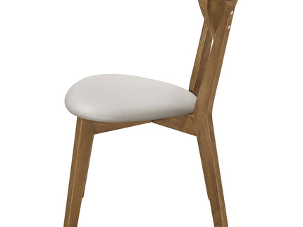 Mid-Century Modern Upholstered Dining Chair (Set of 2)