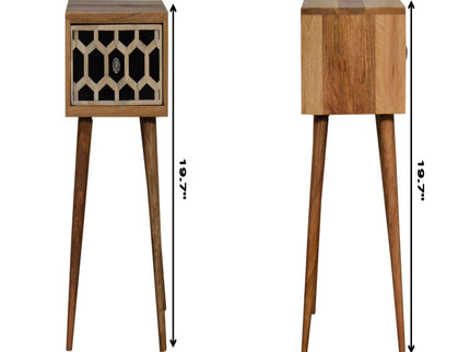 Inlay Bone Inlay Drawer Nightstand