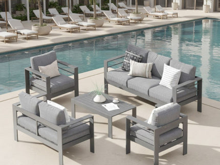 Outdoor Patio Set, All-Weather & Thick Cushions