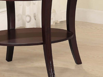 Table With Tempered Glass Shelf
