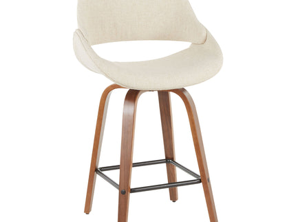 Fabrico - Mid-Century Modern, Counter Stool (Set of 2)