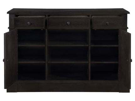 Larchmont - 3 Drawer - Dark Brown