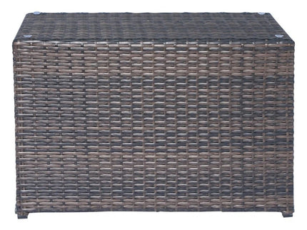 Comfortable Modern Patio Rattan Sectional Set With Cushions
