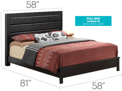 Transitional Modern Design Bed