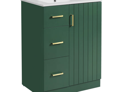 Bathroom Vanity With Under Mount Sink, 2 Drawers And Soft Closing Door