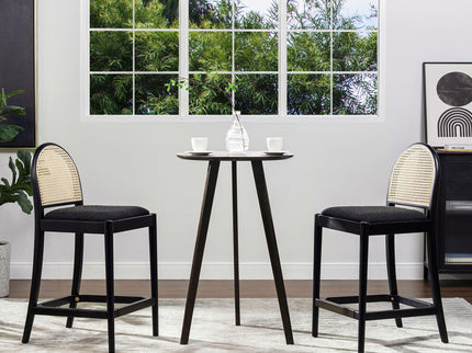 Panama - Curved Back Cane Counter Stool (Set of 2)