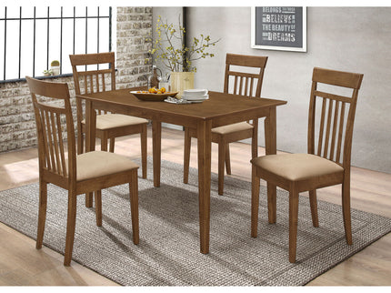 Liandra - 5 Piece Dining Set - Chestnut