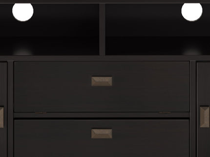 Artisan - TV Media Stand - Hickory Brown