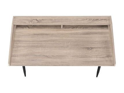 Computer Desk For Home Office, Sturdy Construction, Storage Shelves