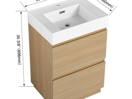 Modern Freestanding Bathroom Vanities With Single Sink Combo