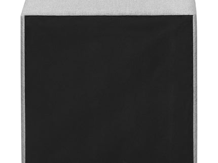 Nightstand, Storage Drawer Versatile Use, Upholstered, Transitional