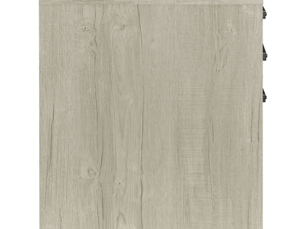Loomis - 3 Drawer Home Office File Cabinet - White / Gray