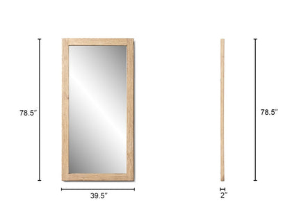 Langford - Full Length Mirror - Light Brown
