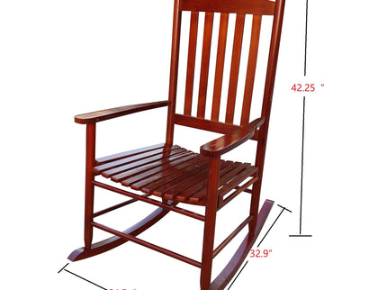 Wooden Porch Rocker Chair