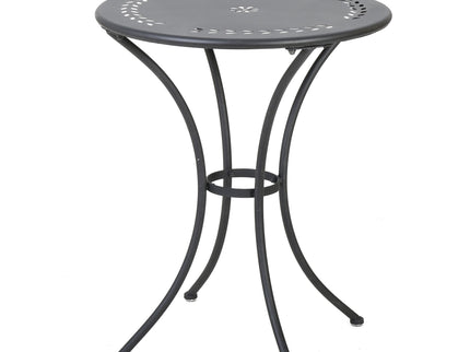 Ambrosia - 3 Piece Bistro Set With Leaf Motifs Top And Seat