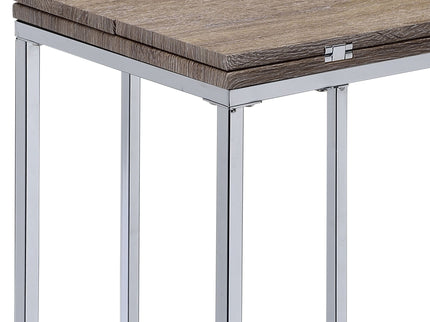Danson - Weathered Accent Table - Oak