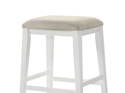 Sasha - 17" Counter Height Stool With Upholstered Seat