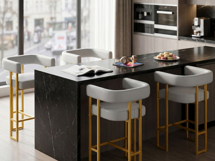 Modern Counter Height Bar Stools With U - Shaped