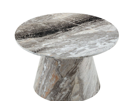 Circular Coffee Table With Adjustable Feet