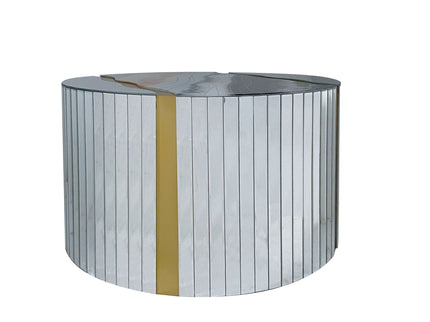 Round Mirror Coffee Table, Living Space Furniture