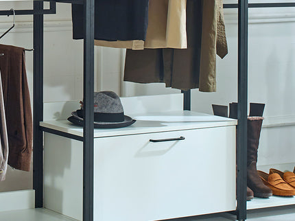 Fiona - Freestanding Walk-In, Closet System - White