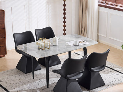 Modern Swivel Dining Chair With High Back