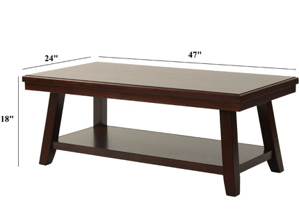 Table With Under Table Shelf Storage